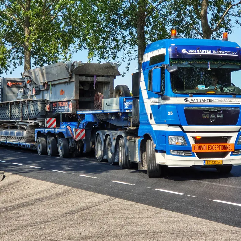 Van Santen Transport Truck Vervoer Werktuig 1