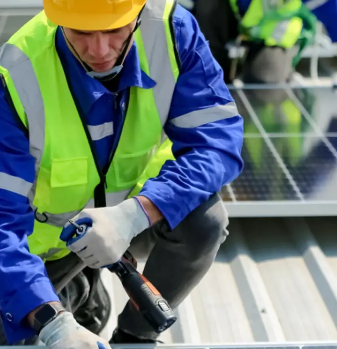 Solar Panel Installer Installing Solar Panels On R 2023 03 09 08 12 02 Utc